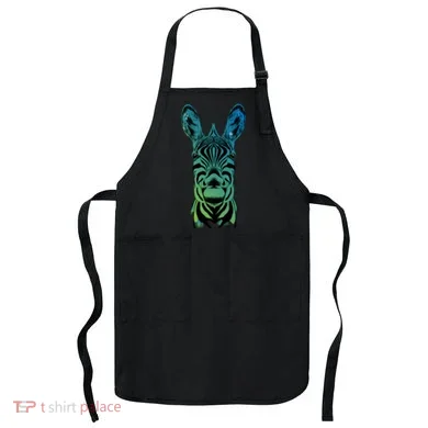 Wildlife - Zebra Head Abstract Apron