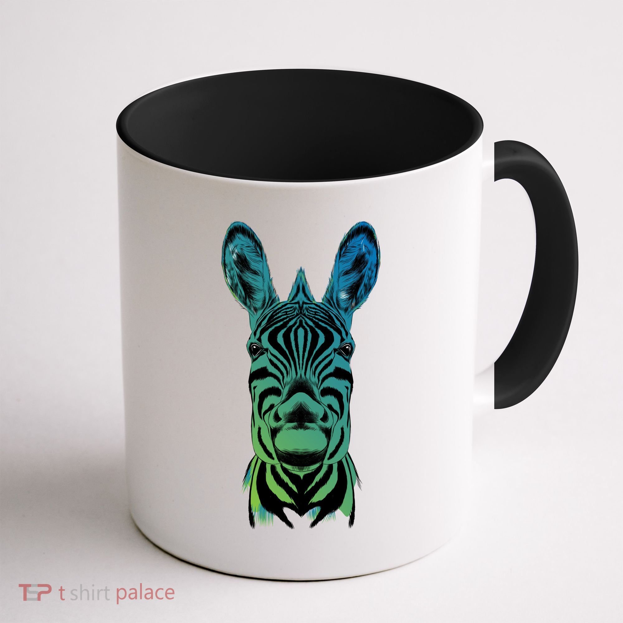 Wildlife - Zebra Head Abstract Coffee Mug