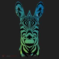Wildlife - Zebra Head Abstract Beanie thumb 2
