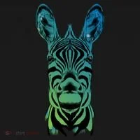 Wildlife - Zebra Head Abstract Women's Hoodie thumb 2