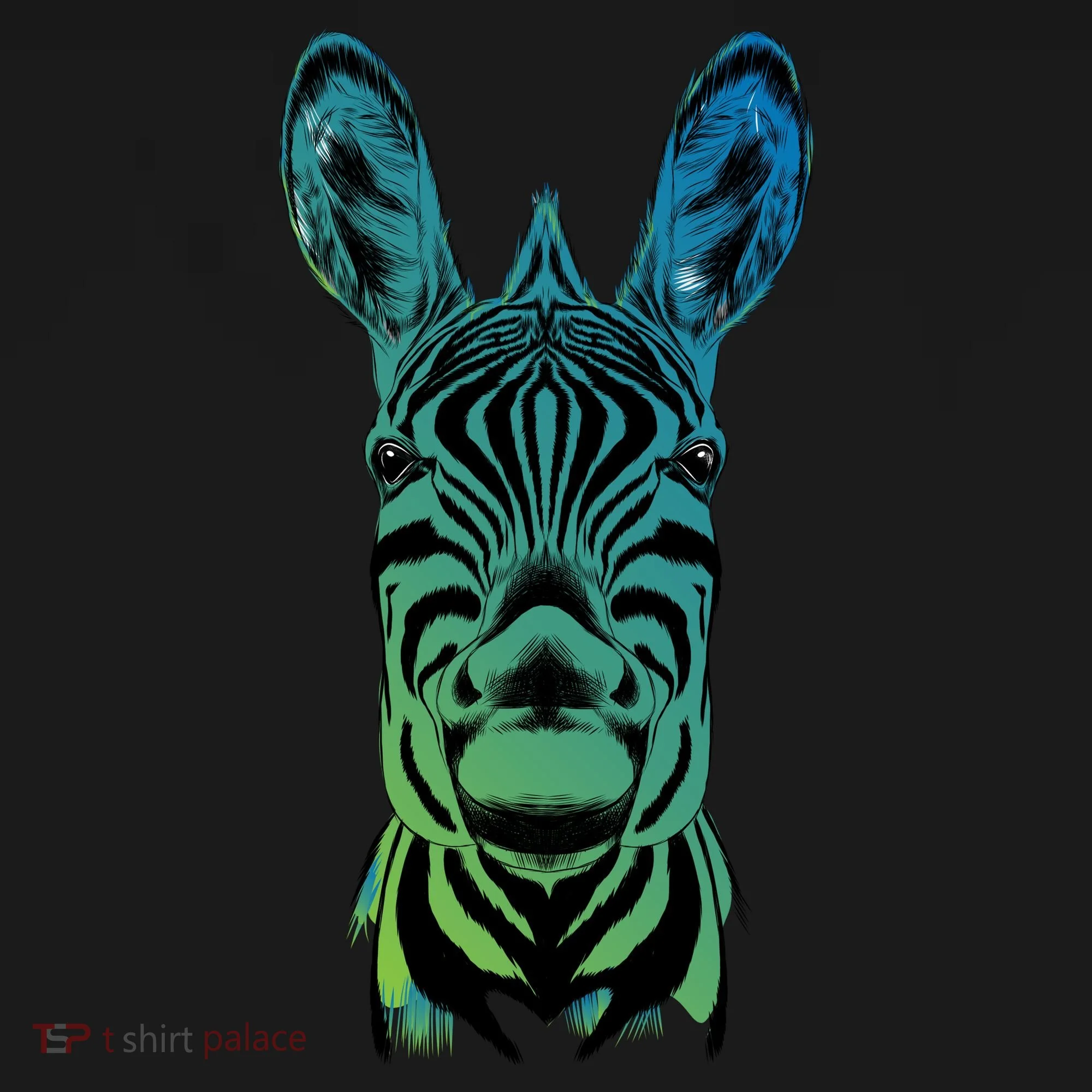 Wildlife - Zebra Head Abstract Women's Hoodie