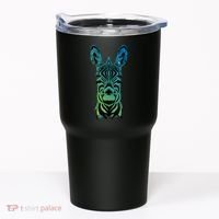 Wildlife - Zebra Head Abstract Tumbler thumb 0