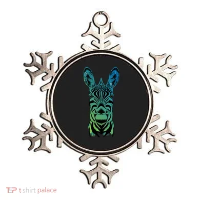 Wildlife - Zebra Head Abstract Ornament