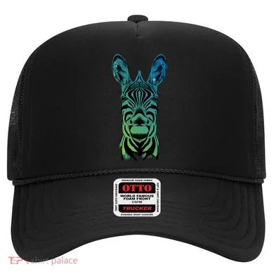 Wildlife - Zebra Head Abstract Hat