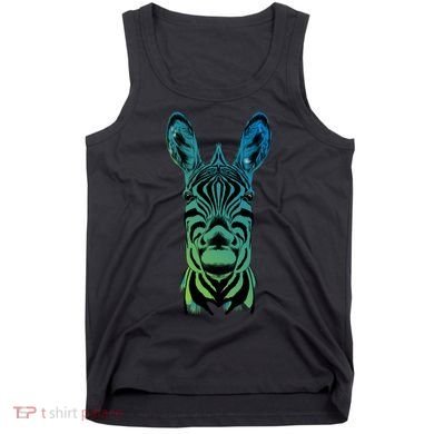 Wildlife - Zebra Head Abstract Tank Top