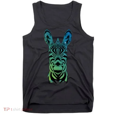 Wildlife - Zebra Head Abstract Tank Top