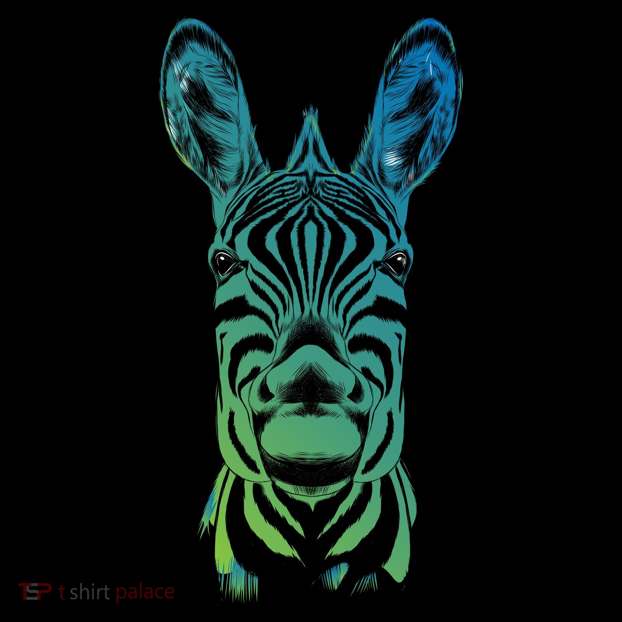 Wildlife - Zebra Head Abstract Tank Top