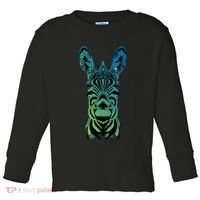 Wildlife - Zebra Head Abstract Toddler Long Sleeve Shirt thumb 0
