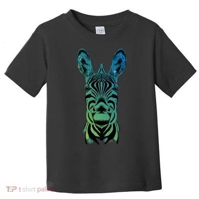 Wildlife - Zebra Head Abstract Toddler T-Shirt