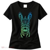 Wildlife - Zebra Head Abstract Women's T-Shirt thumb 0