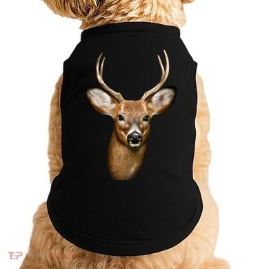 Wildlife Big Face Young Buck Deer Portrait Doggie Tank