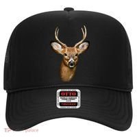 Wildlife Big Face Young Buck Deer Portrait Hat thumb 0