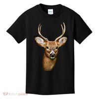 Wildlife Big Face Young Buck Deer Portrait Kids T-Shirt thumb 0