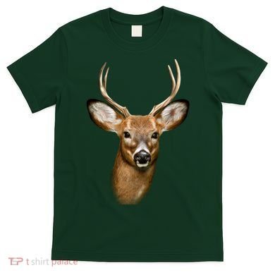 Wildlife Big Face Young Buck Deer Portrait T-Shirt