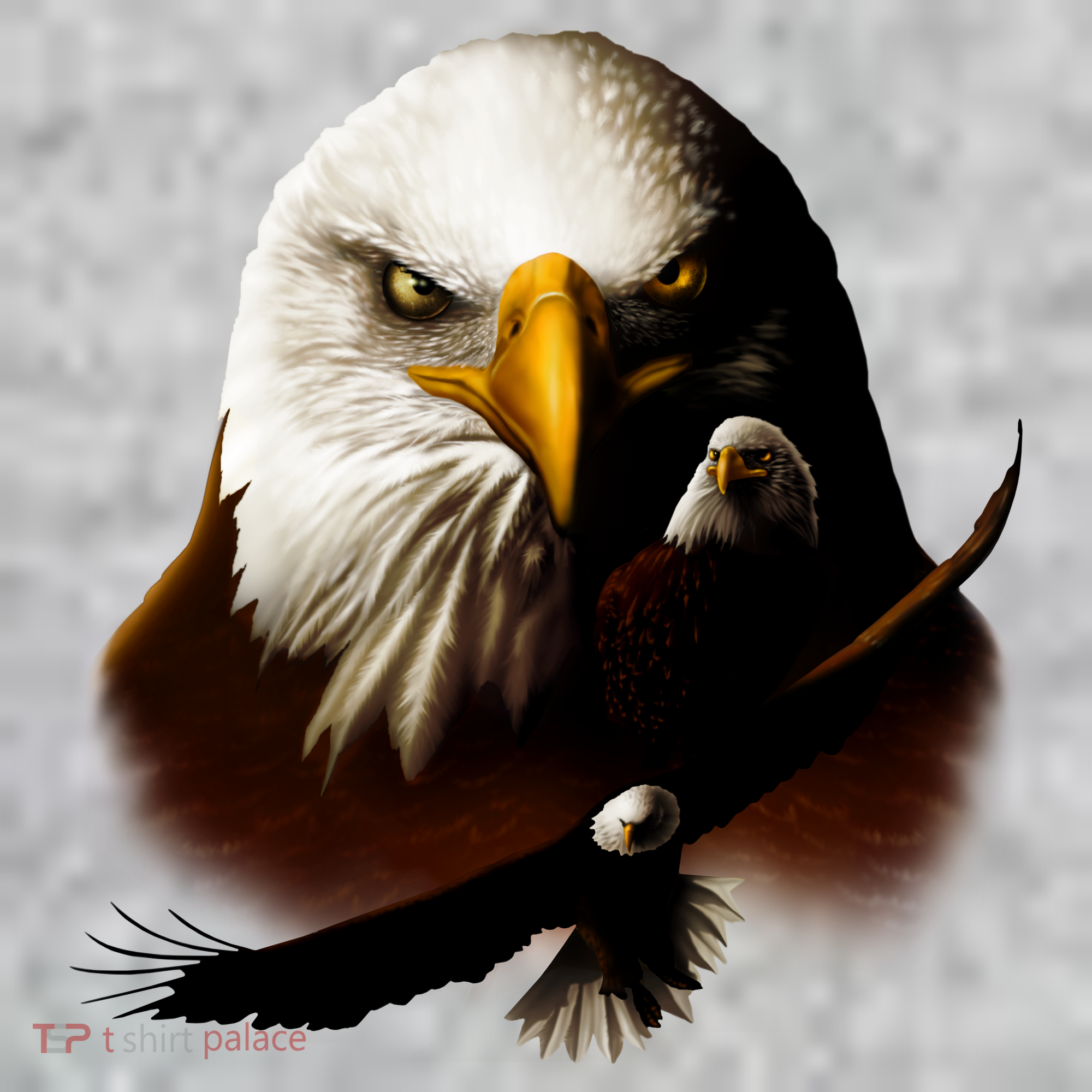 Wildlife Chopper Eagle T-Shirt