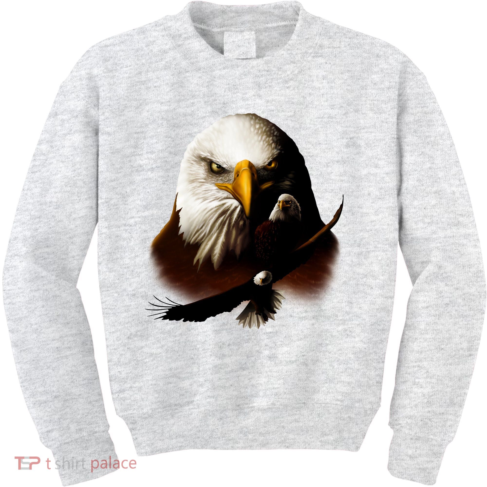 Wildlife Chopper Eagle Kids Sweatshirt