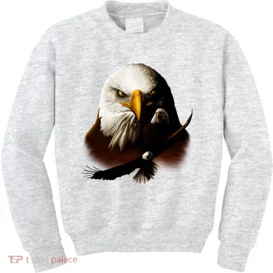 Wildlife Chopper Eagle Kids Sweatshirt