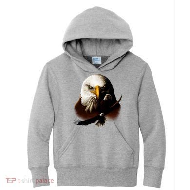Wildlife Chopper Eagle Kids Hoodie