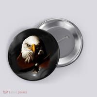 Wildlife Chopper Eagle Button thumb 0