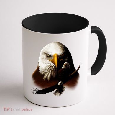 Wildlife Chopper Eagle Coffee Mug back