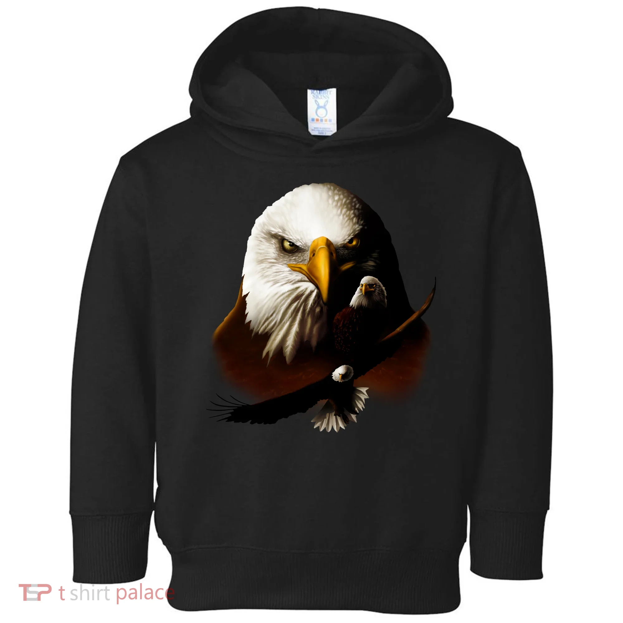 Wildlife Chopper Eagle Toddler Hoodie