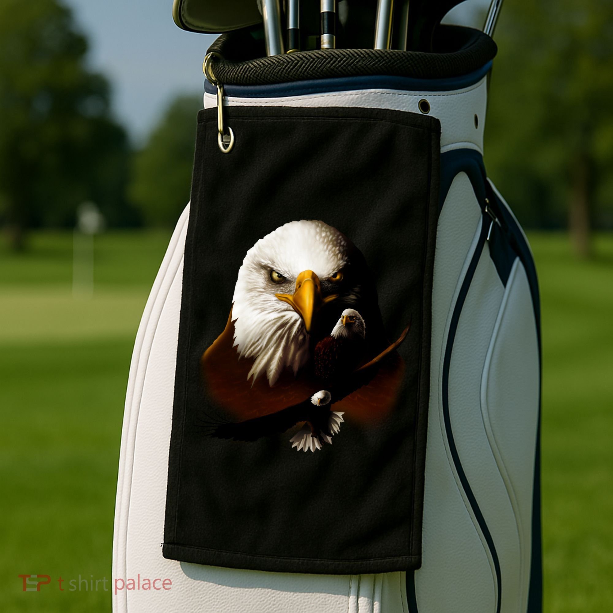 Wildlife Chopper Eagle Golf Towel