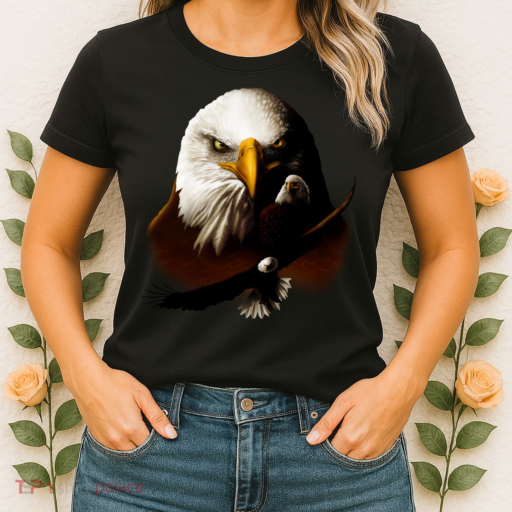 Wildlife Chopper Eagle Women's T-Shirt