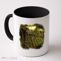 Wildlife Deer Bow Hunter Coffee Mug thumb 0