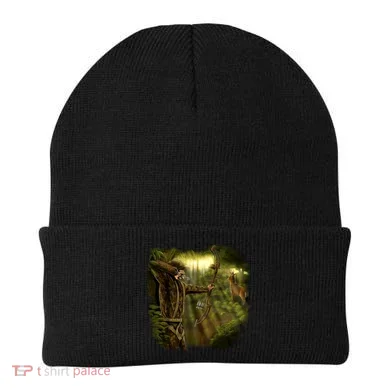 Wildlife Deer Bow Hunter Beanie