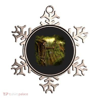 Wildlife Deer Bow Hunter Ornament