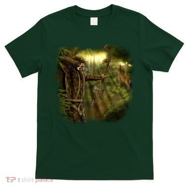 Wildlife Deer Bow Hunter T-Shirt
