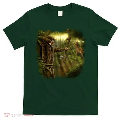 Wildlife Deer Bow Hunter T-Shirt