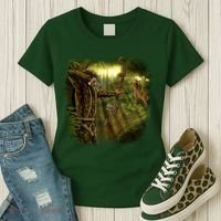 Wildlife Deer Bow Hunter Women's T-Shirt thumb 3