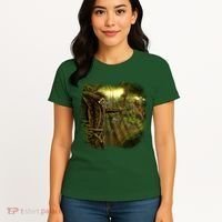 Wildlife Deer Bow Hunter Women's T-Shirt thumb 4