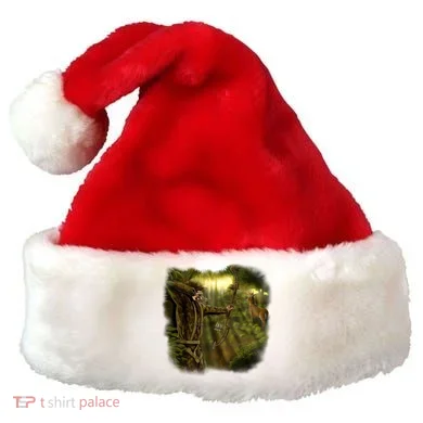 Wildlife Deer Bow Hunter Santa Hat