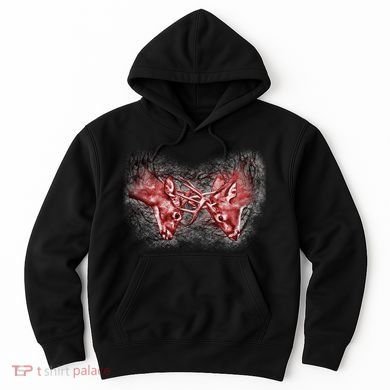 Wildlife Deer Fighting Bucks Hoodie