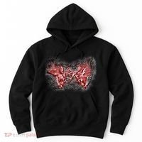 Wildlife Deer Fighting Bucks Hoodie thumb 0
