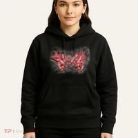 Wildlife Deer Fighting Bucks Hoodie thumb 5