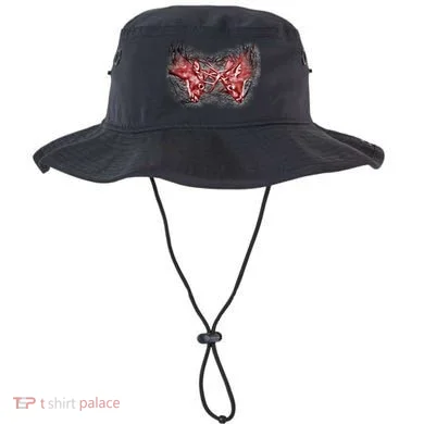 Wildlife Deer Fighting Bucks Bucket Hat