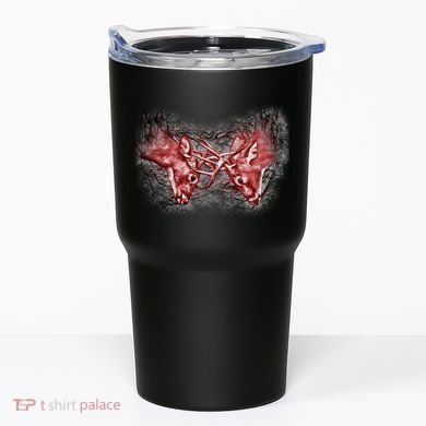 Wildlife Deer Fighting Bucks Tumbler