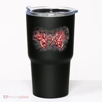 Wildlife Deer Fighting Bucks Tumbler thumb 0