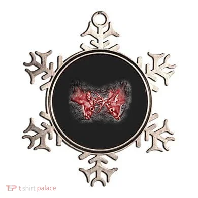 Wildlife Deer Fighting Bucks Ornament
