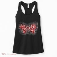 Wildlife Deer Fighting Bucks Women's Tank Top thumb 0