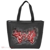 Wildlife Deer Fighting Bucks Tote Bag thumb 0