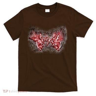 Wildlife Deer Fighting Bucks T-Shirt