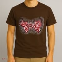 Wildlife Deer Fighting Bucks T-Shirt thumb 3