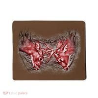 Wildlife Deer Fighting Bucks Mousepad thumb 0
