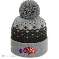 Wildlife Funky Grouper The Baniff Cuffed Pom Beanie thumb 0