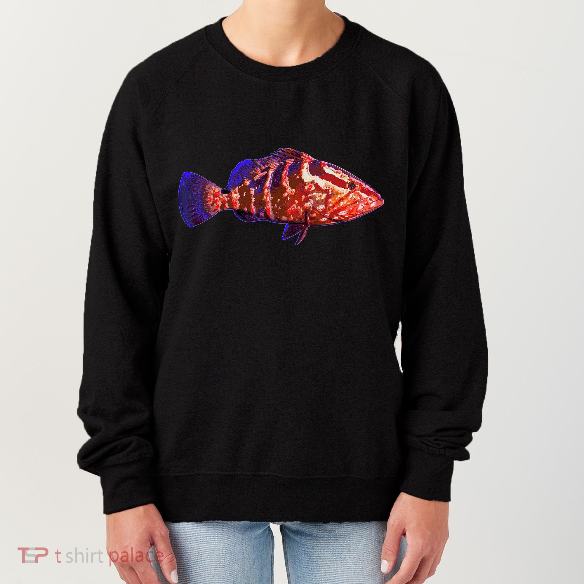 Wildlife Funky Grouper Women's Sweatshirt