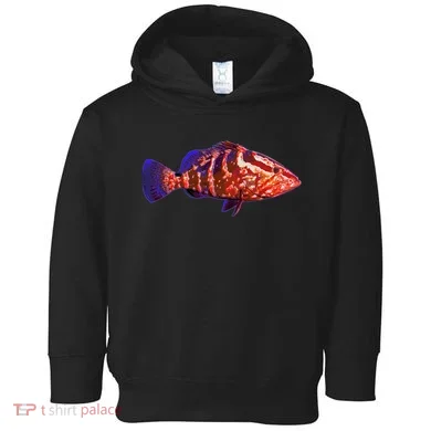 Wildlife Funky Grouper Toddler Hoodie